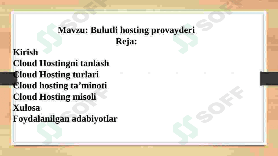 Bulutli hosting provayderi 2