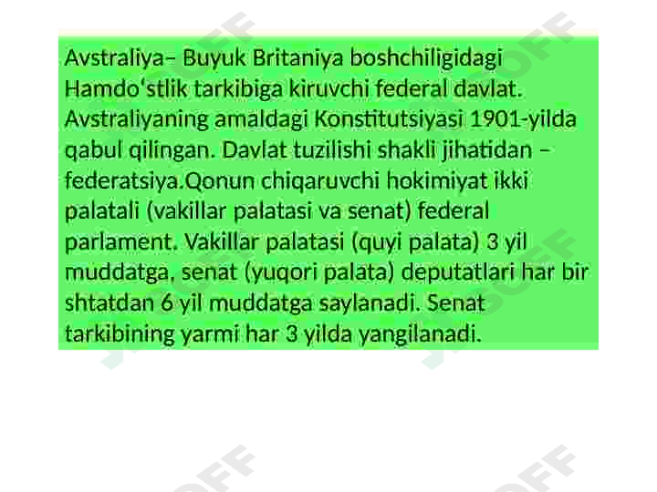 Avstraliya haqida 2