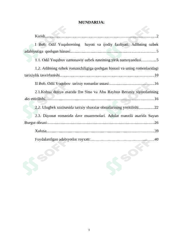 Odil yoqubov romanlarida tarixiylik 2