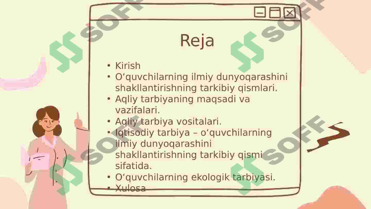 O’qituvchilarni ilmiy dunyoqarashini shakllantirish 2