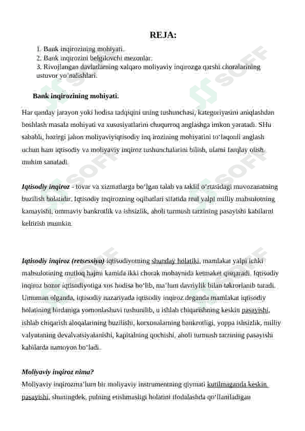 bank inqirozi 2
