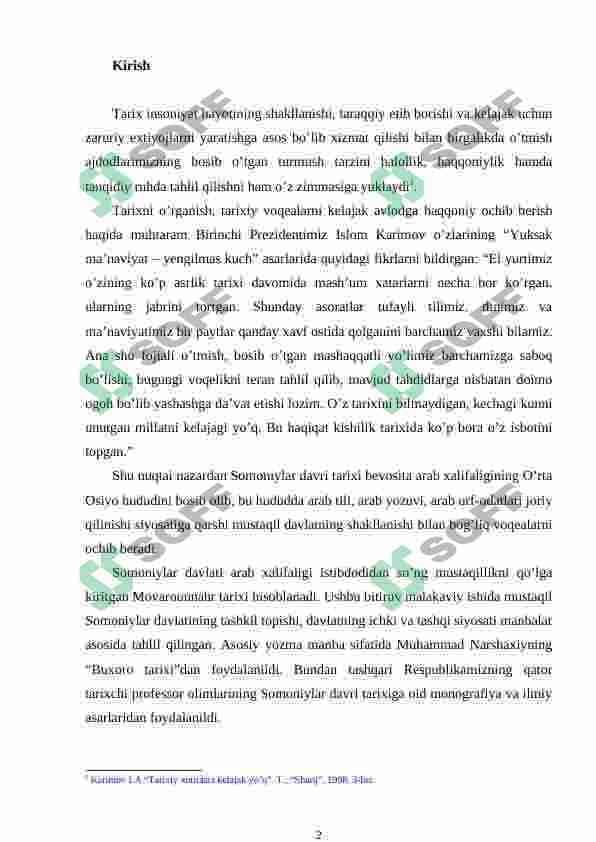 Somoniylar davrida Movarounnahrdagi ijtimoiy-iqtisodiy hayot 2