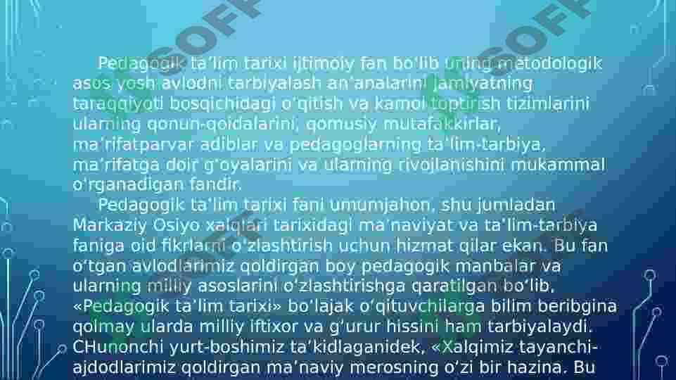 Jon Jak Russoning  pedagogik nazariyasi. 2
