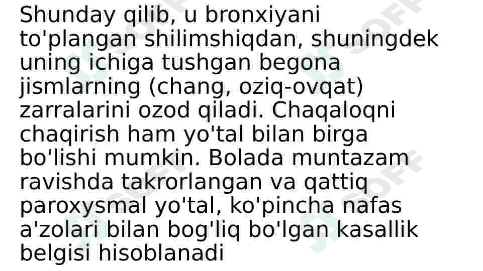 Yo'tal va uning turlari 2