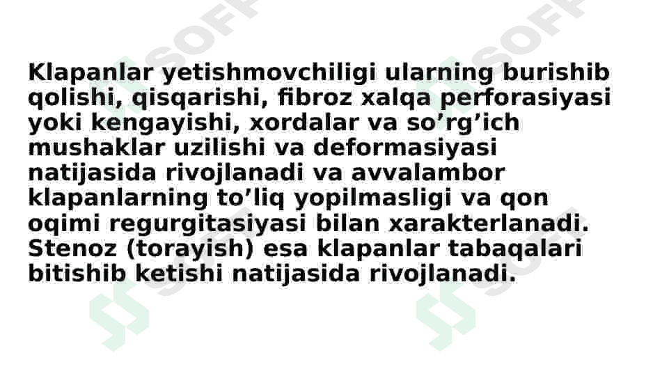 Yurak оrttirilgаn nuqsоnlаri 2