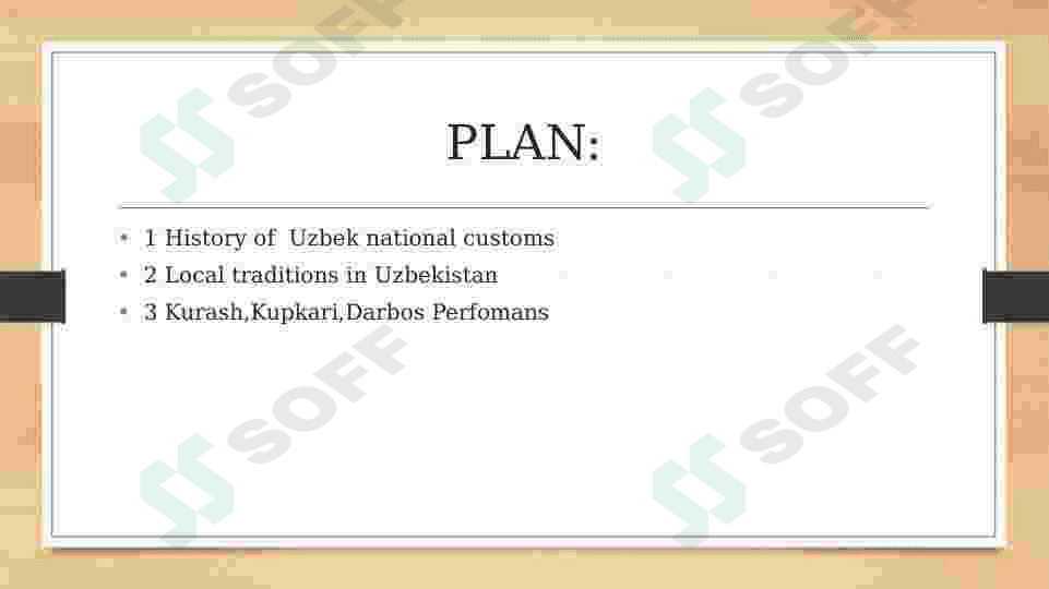 Traditions in Uzbek Family 2