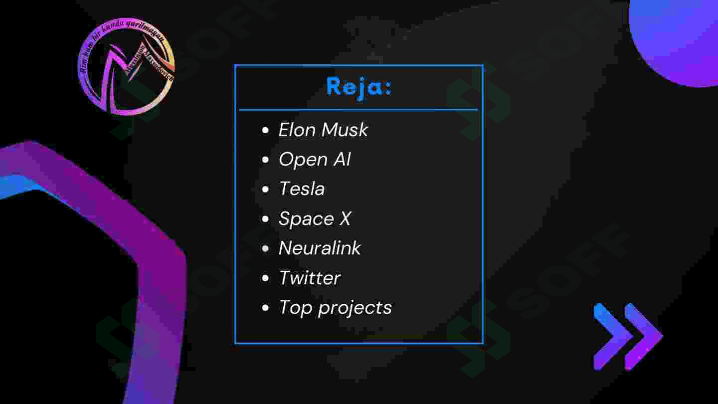Elon Muskning muvaffaqiyatli loyihalari 2