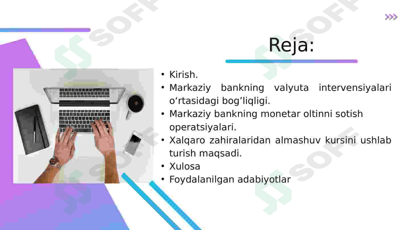 Markaziy bankning valyuta siyosati 2
