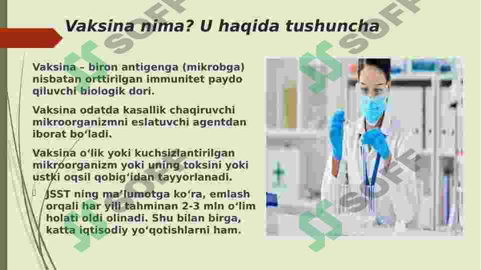 Viruslarga qarshi vaksinalar va ularning ishlab chiqarilishi 2