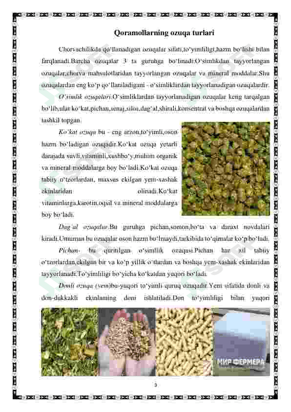 Nasildor buqalarni oziqlantirish usullari 2