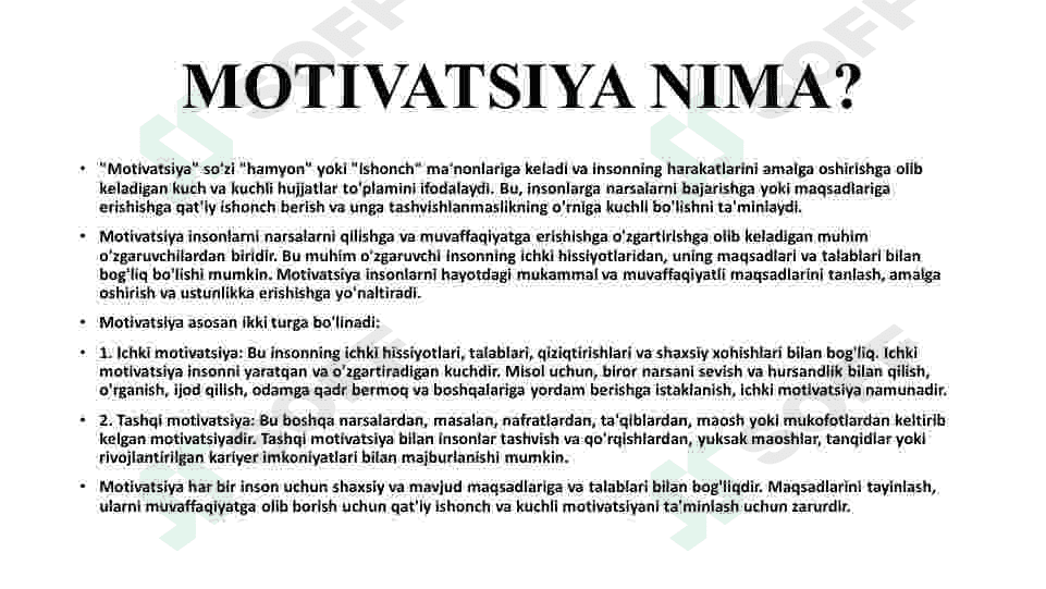 Motivatsiya 2