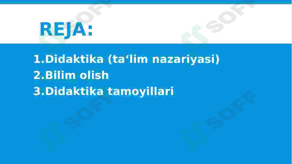 Didaktikaning asosiy kategoriyasi 2