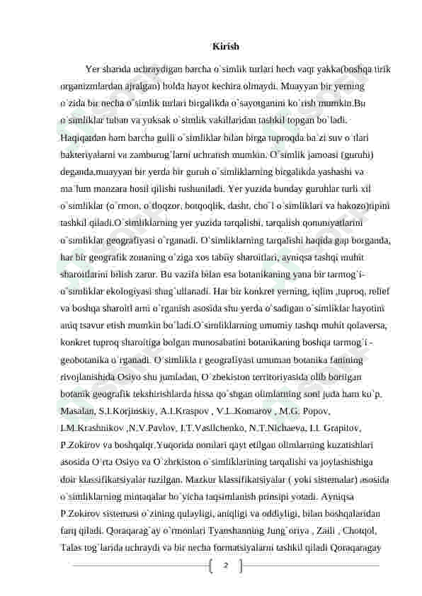 Torondoshlar oilasi 2