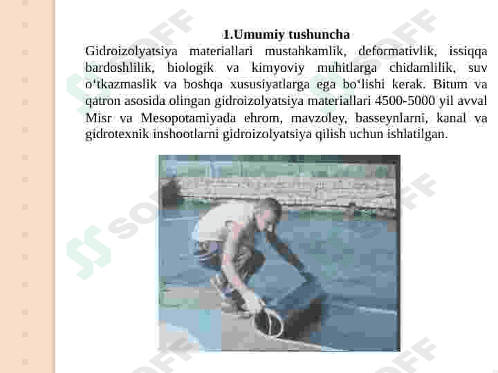 Tombop gidroizolyatsiya materiallari 2