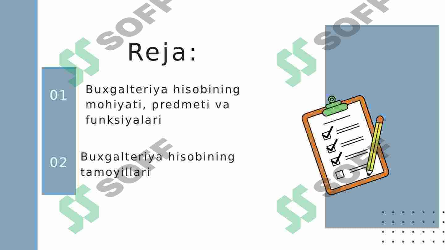 Buxgalteriya hisobining tamoyillari 2