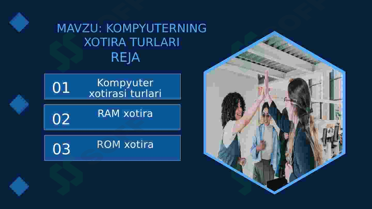 Kompyuterning xotira turlari 2