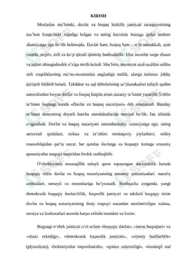 Davlatning kelib chiqishi haqida nazariyalar 2