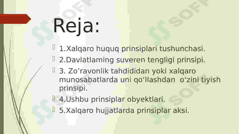 Xalqaro huquq prinsiplari 2