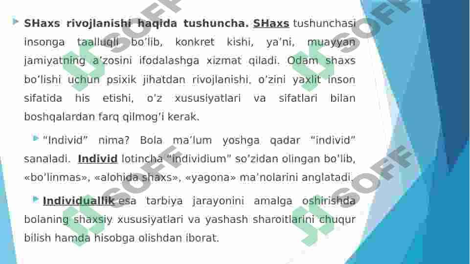 Irodaviy boshqaruv va inson shaxsining rivojlanishi 2