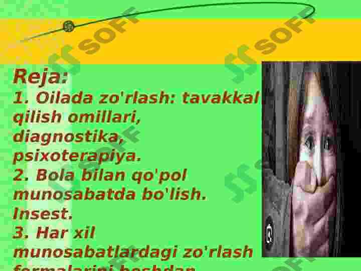 Oilada majburlash diagnostikasi 3