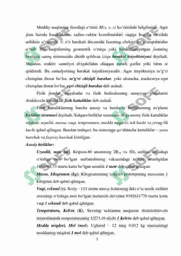 KINEMATIKANING ELEMENTLARI 3