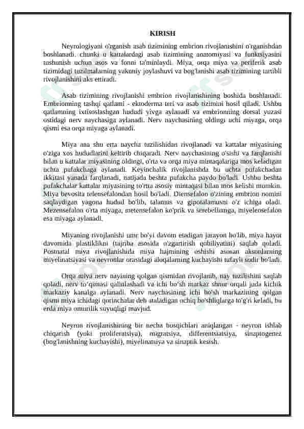 Nerv tizmi(orqa va bosh miya) 3