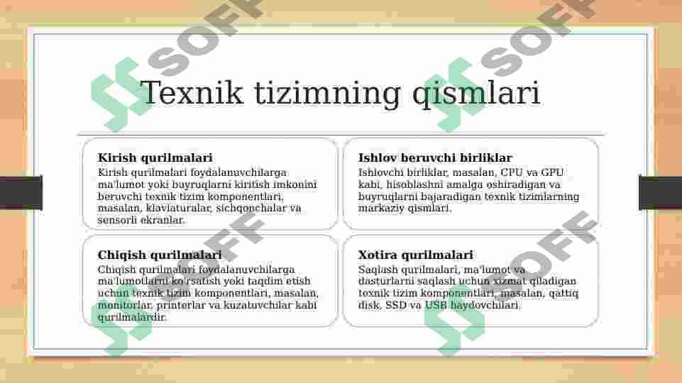 Texnik tizimlarni multimediya dasturlaridan foydalanish texnalogiyalari 3