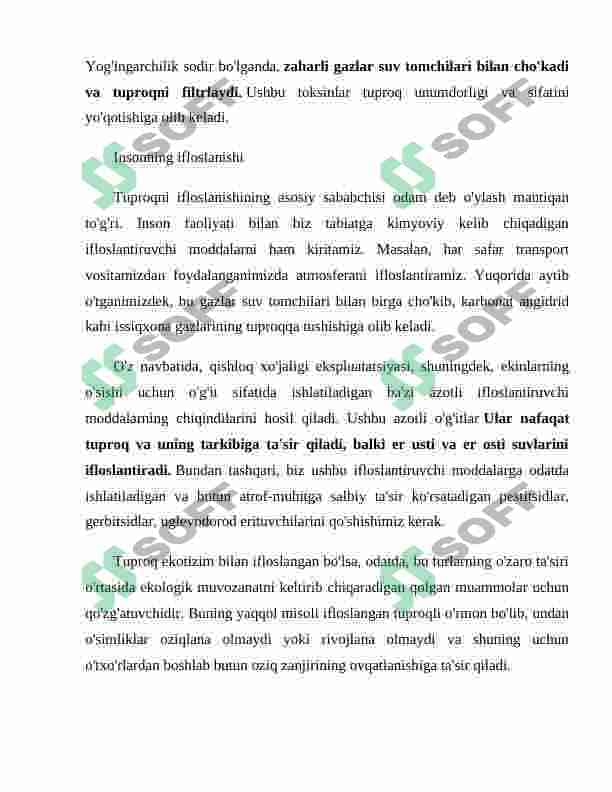 Tuproqning ifloslanishi 3