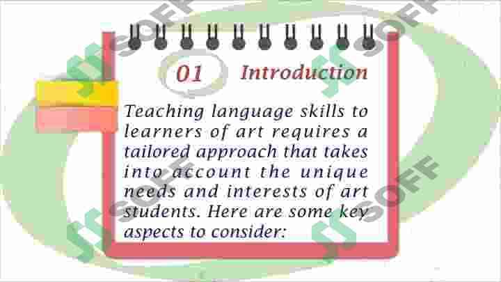 Teaching language skills and aspects to learners of art 3