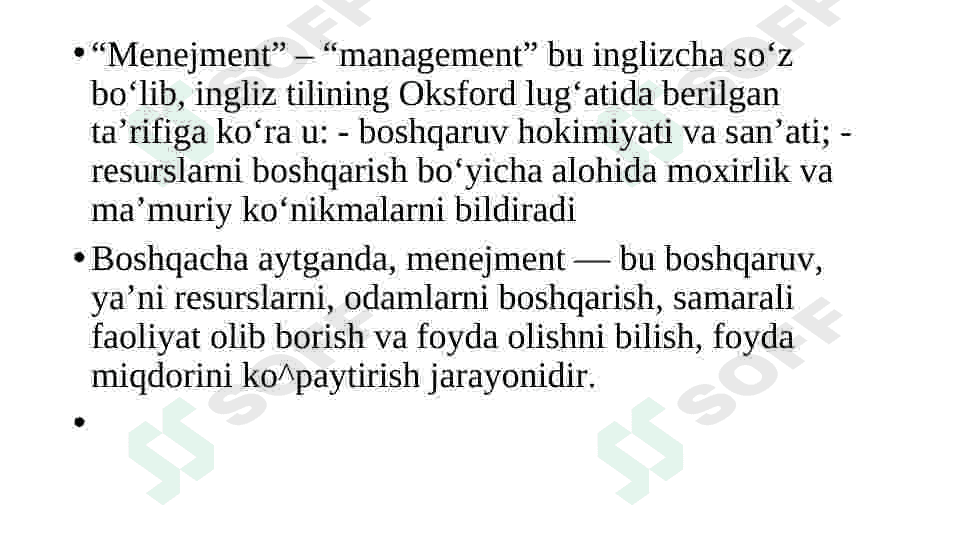 Qurilishda menejment fanining ahamiyati 3