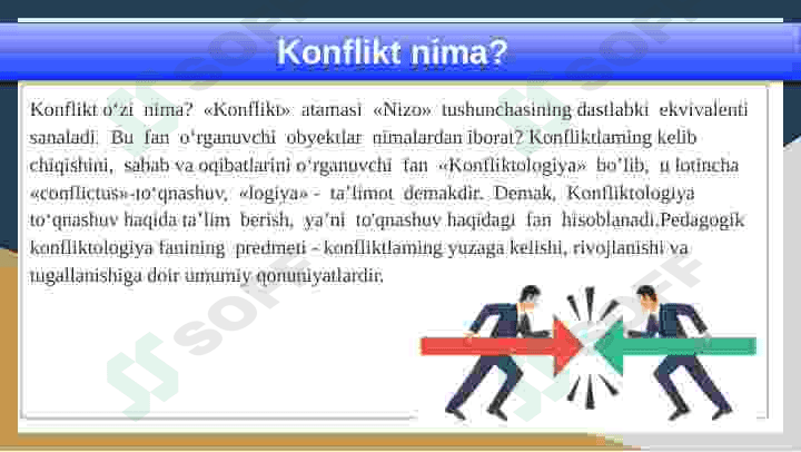 Boshlang'ich ta'limda konfliktlar 3