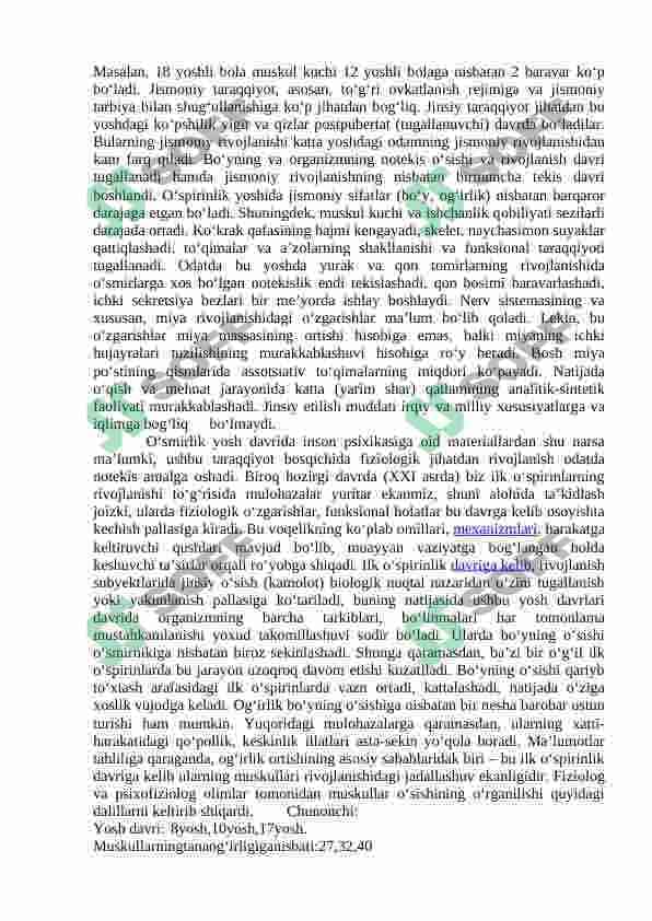 Ilk o‘spirinlik davrida psixik rivojlanish xususiyatlari. 3