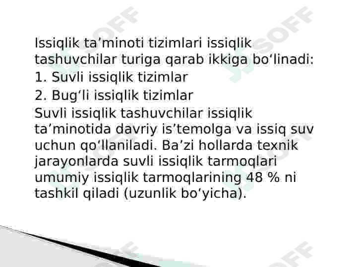ISSIQLIK TA’MINOTI TIZIMLARINI ROSTLASH 3