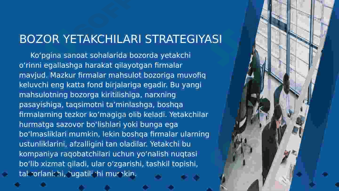 Maxsulot va xizmatlarni sotish strategiyalari 3