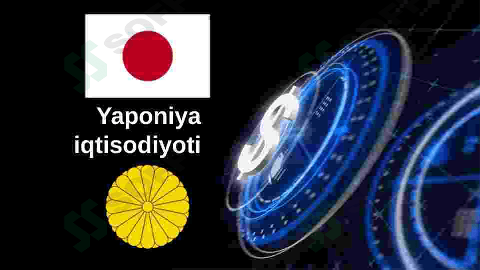 Yaponiya iqtisodiyoti 3
