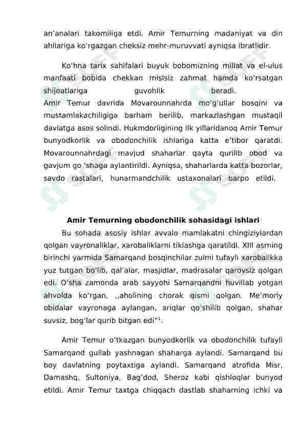 Temuriylar davridagi bunyodkorlik ishlari 3