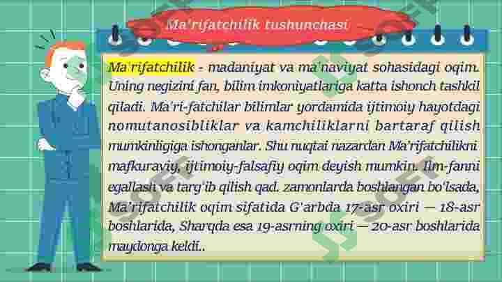 Sharq ma'rifatchilik adabiyoti 3