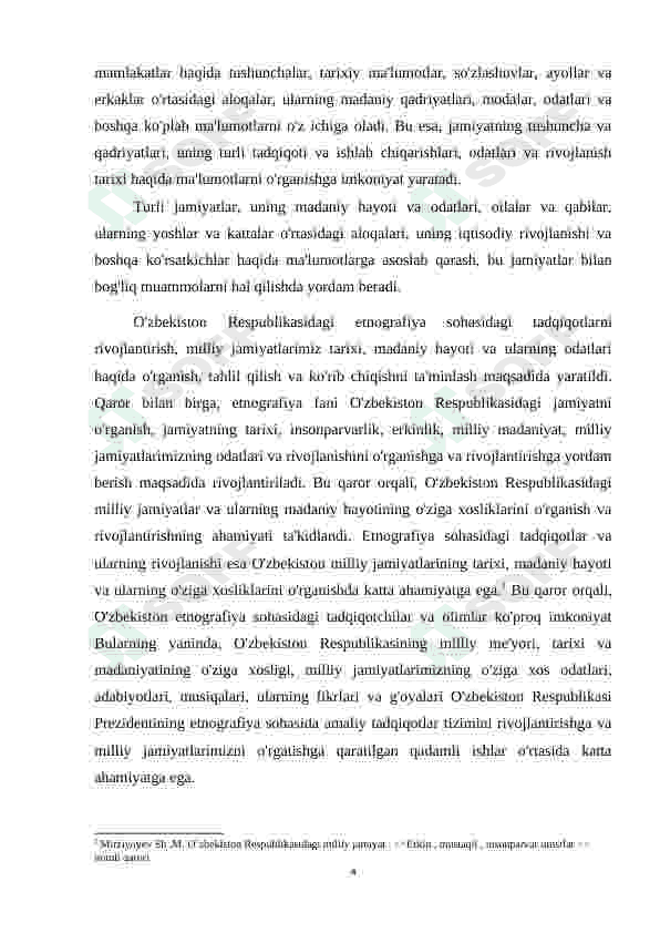 O'LKAMIZ ETNOGRAFIYASINING TARIXINI O'RGANISHNI DAVRLASHTIRILISHI 3