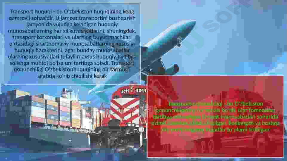 Transport huquqi va qonunchiligi 3