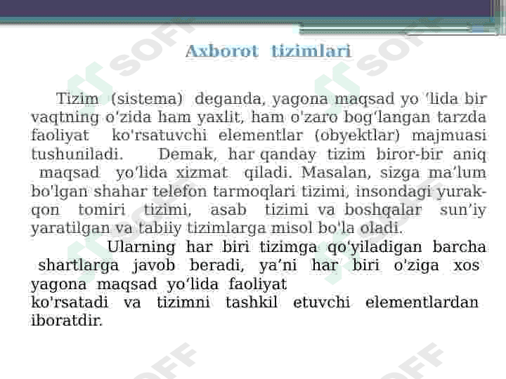 Qurilishda axborot tizimlari 3