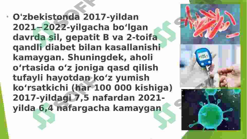 Aholi kasallanishi ( Jamoat salomatligi fanidan) 3