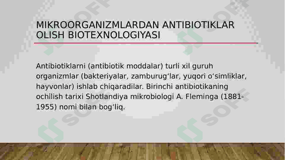 Oqsillar va antibiotiklar ishlab chiqarish biotexnologiyasi 3