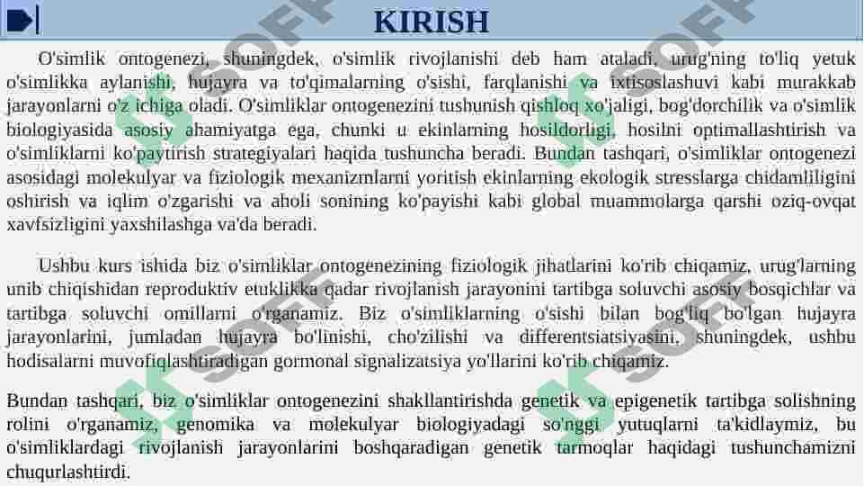 O’SIMLIKLAR ONTOGENEZINING FIZIOLOGIK TAVSIFI 3