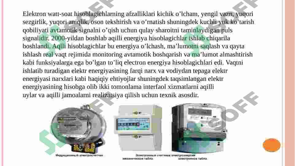 Elektron elektr energiya hisoblagich 3