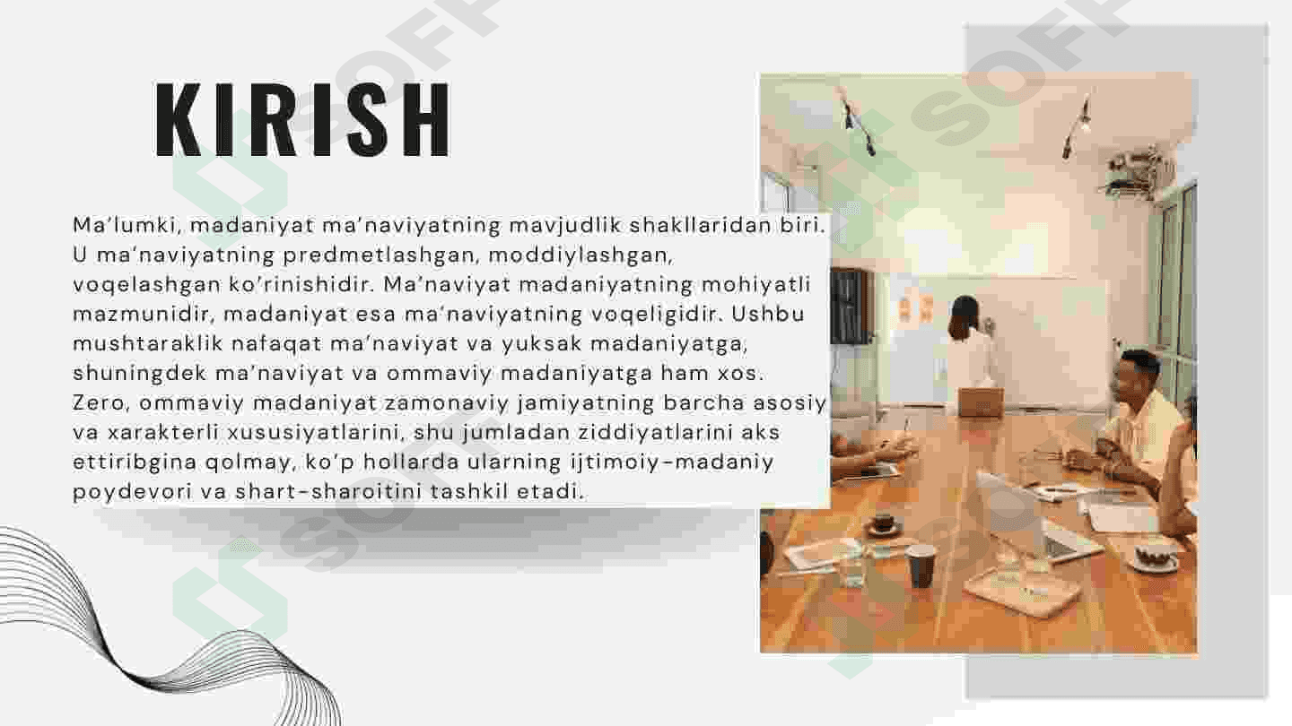 Ommaviy madaniyatning shakllanish tarixi va uning turlari aksil 3