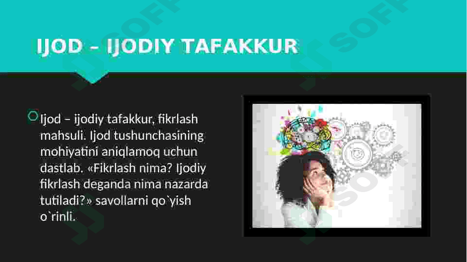 Ijod yangi qadriyatlar yaratish omili 3