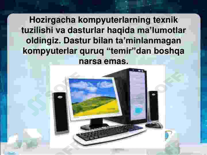 dasturlash texnologiyalari 3