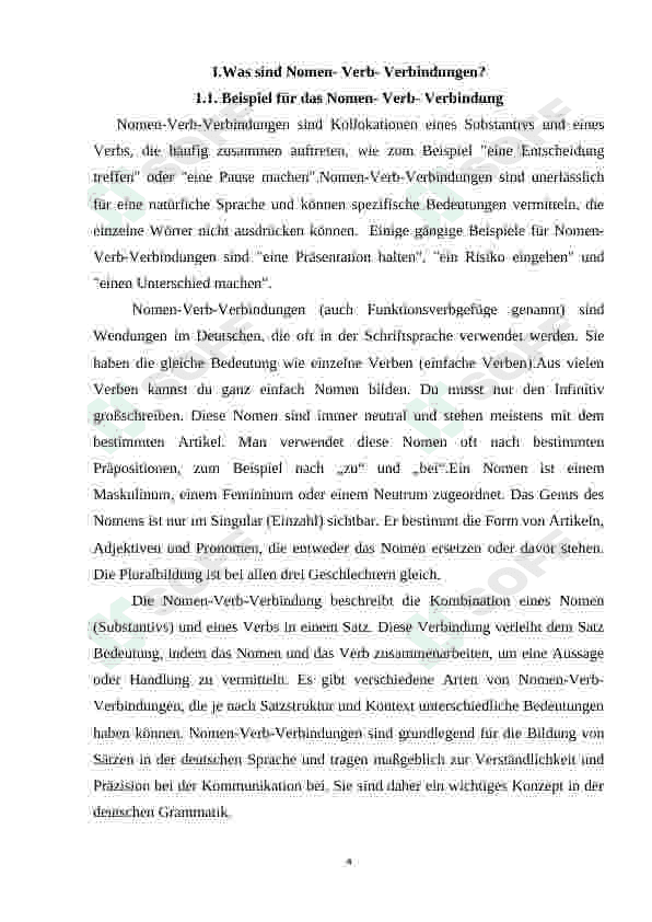 Nomen-Verb-Verbindugen izohi(nemischa) 3