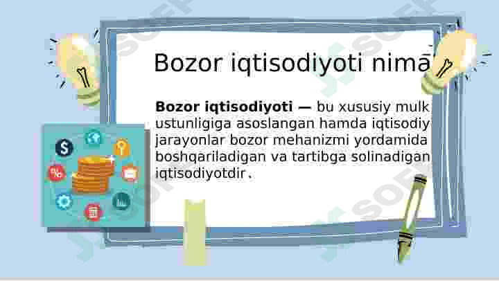 Bozor iqtisodiyoti 3