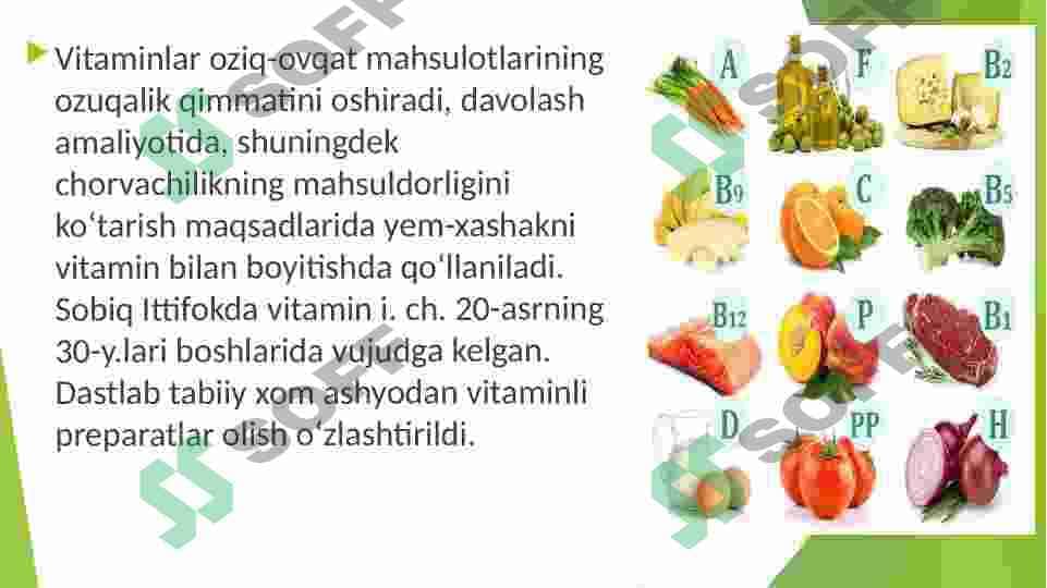 Sintetik vitaminlar 3